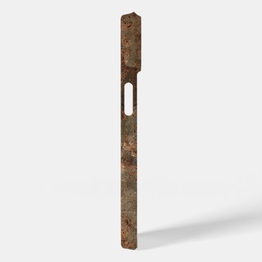 Oud Faux leer Case-Mate iPhone Case (Achterkant / Rechts)