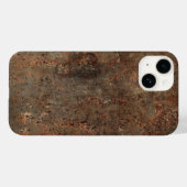 Oud Faux leer Case-Mate iPhone Case (Achterkant (horizontaal))