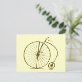 Oud-fiets/fiets Briefkaart (Staand voorkant)