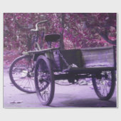 Oud fietswrapppapier cadeaupapier (Vlak)