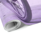 Oud fietswrapppapier cadeaupapier (Rol Hoek)