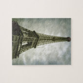 Oud fotoeffect Eiffel Tower Paris Legpuzzel (Horizontaal)