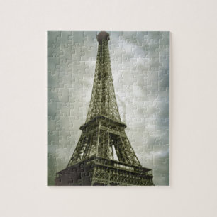 Oud fotoeffect Eiffel Tower Paris Legpuzzel