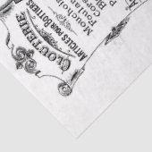 Oud Frans Advertentie Decoupage Papier (Detail)