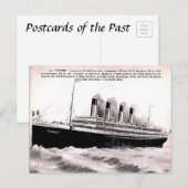 Oud Frans Briefkaart - Le "Titanic" (Voorkant / Achterkant)