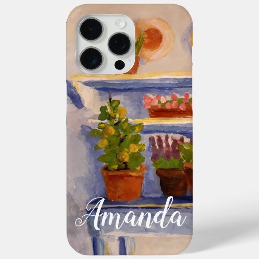 Oud-Frans land: zonnige buitenkant Case-Mate iPhone Case (Achterkant)