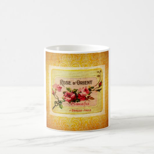 Oud Frans Parfumlabel Koffiemok (Center)