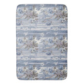 Oud Franse stijl blauw en grijs Badmat (Voorkant Verticaal)