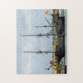 Oud galjoen schip Florida. Legpuzzel (Verticaal)
