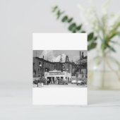 Oud gasstation, jaren dertig briefkaart (Staand voorkant)