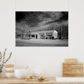 Oud gasstation poster (Keuken)