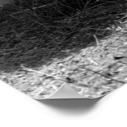 Oud gasstation poster (Hoek)