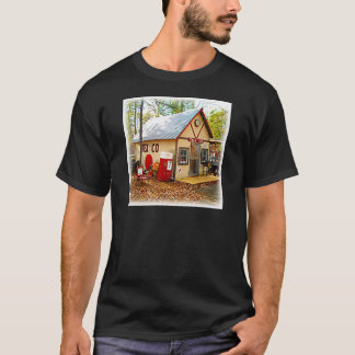 Oud  gasstation t-shirt