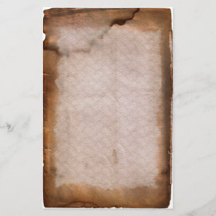 oud gebarsten  briefpapier