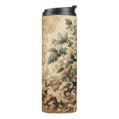 Oud  gebladerte ontwerp thermosbeker (Gedraaid links)