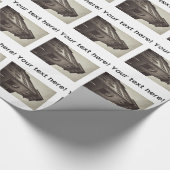 Oud gebouw cadeaupapier (Hoek)