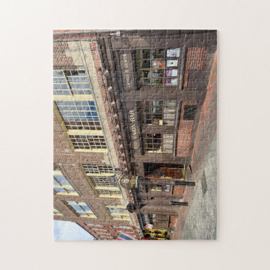 Oud gebouw in Boston Massachusetts Legpuzzel (Verticaal)