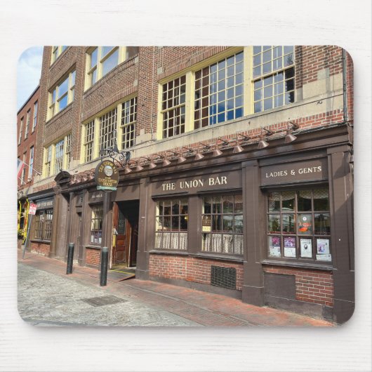 Oud gebouw in Boston Massachusetts Muismat (Voorkant)