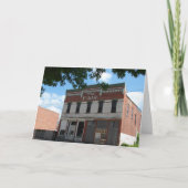 Oud gebouw kaart (Voorkant)