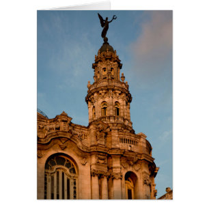 Oud gebouw Spire, Havana, Cuba