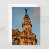 Oud gebouw Spire, Havana, Cuba Briefkaart (Voorkant / Achterkant)