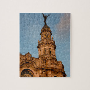 Oud gebouw Spire, Havana, Cuba Legpuzzel