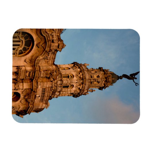 Oud gebouw Spire, Havana, Cuba Magneet (Horizontaal)