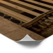 Oud gebouw Spire, Havana, Cuba Poster (Hoek)