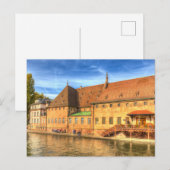 Oud gebouw Straatsburg Briefkaart (Voorkant / Achterkant)