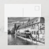 Oud gebouw Straatsburg Briefkaart (Voorkant / Achterkant)