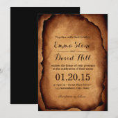  Oud-gebrande Berichtenuitvindingen Kaart (Voorkant / Achterkant)