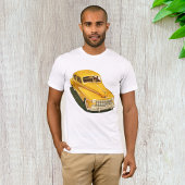 Oud geel auto Mannen T-shirt