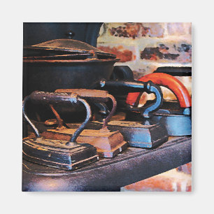Oud-gefundeerde Irons Magneet