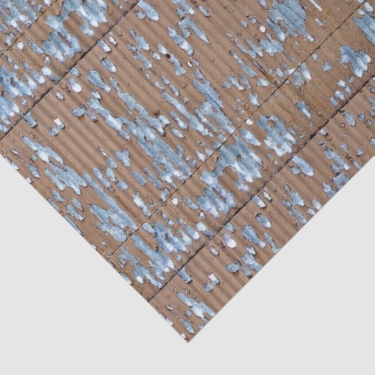 Oud gegolfd metaal tissuepapier (Detail)