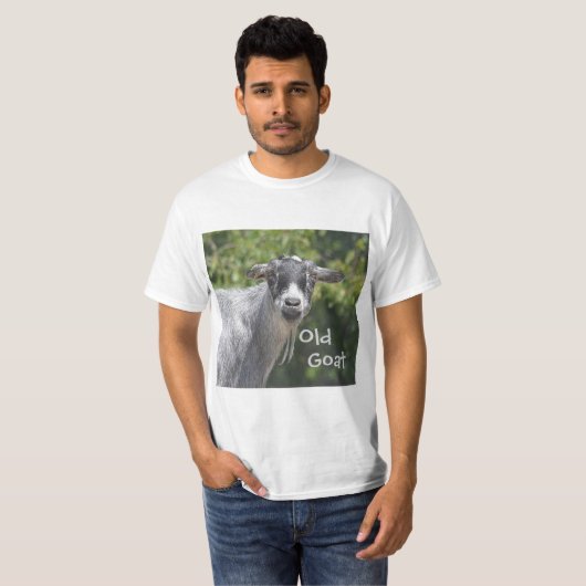 Oud geit T-Shirt (Voorkant volledig)