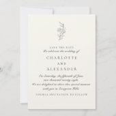 Oud geld esthetiek, ivoor door de datum te redden kaart (Voorkant)