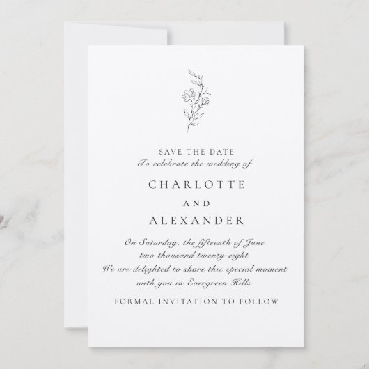 Oud Geld Esthetisch, transparant door de datum op Kaart (Voorkant)