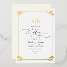 Oud geld esthetische gouden en ivoren bruiloft