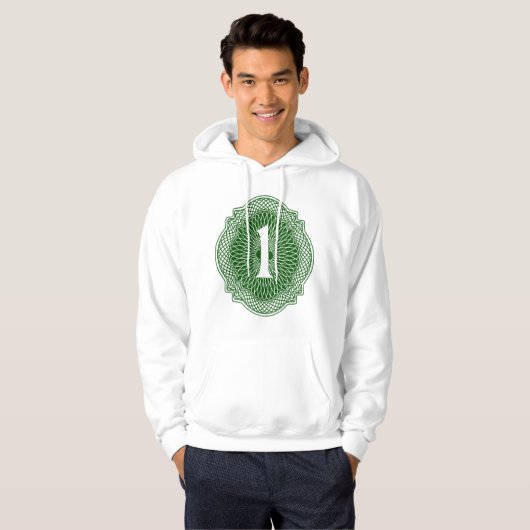Oud geld hoodie (Voorkant volledig)