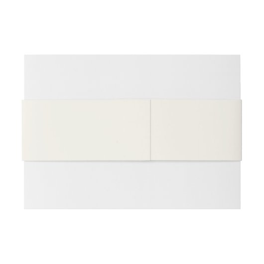 Oud geld ivoor uitnodigingen wikkel (Achterkant Voorbeeld)