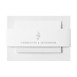 Oud Geld Neutraal/Transparant door, Uitnodigingen Wikkel