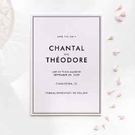 Oud geld | Rustige luxe | Zwart en gebroken wit Kaart