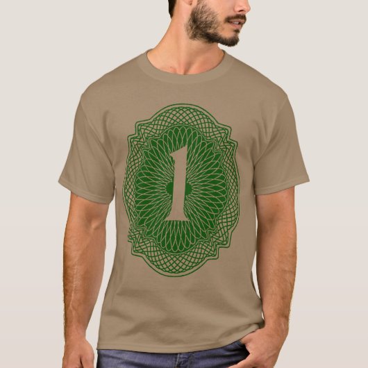 Oud geld t-shirt (Voorkant)