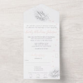 OUD GELD, TORTELDUIFJES, ALL IN ONE UITNODIGING (Binnen)