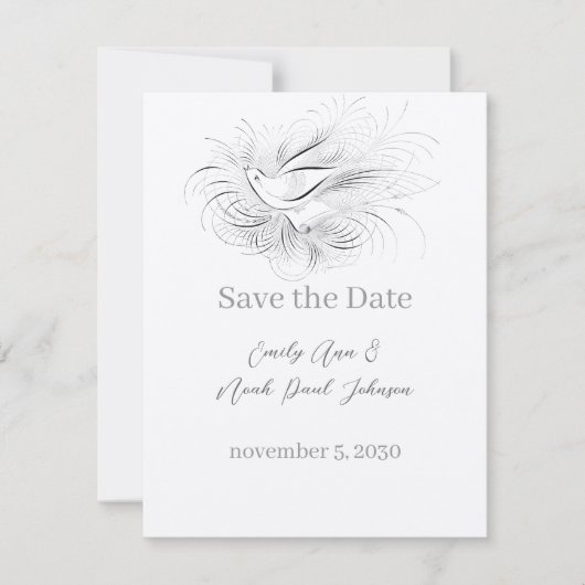 OUD GELD, TORTELDUIFJES, KAART (Voorkant)