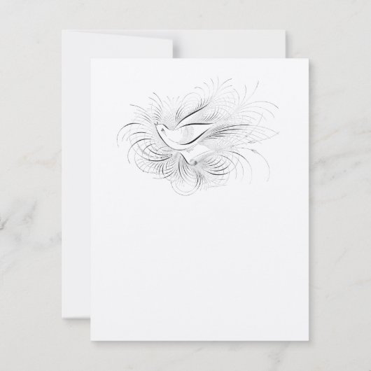 OUD GELD, TORTELDUIFJES, KAART (Achterkant)