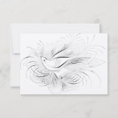 OUD GELD, TORTELDUIFJES, RSVP KAARTJE (Achterkant)