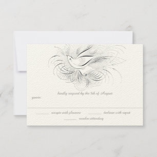 OUD GELD, TORTELDUIFJES, RSVP KAARTJE