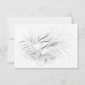 OUD GELD, TORTELDUIFJES, RSVP KAARTJE (Achterkant)