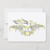 OUD GELD, TORTELDUIFJES, RSVP KAARTJE (Voorkant)